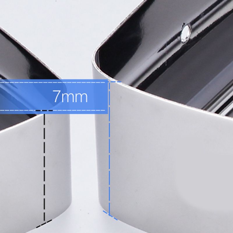 Avtoit | Modern Stainless Steel Bathroom Accessory Set Rectangular & Triangle Bathroom Shelf