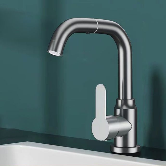 Avtoit | Modern sink faucet bathroom faucet brass lever swivel spout sink faucet