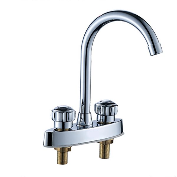 Avtoit | High arch conversion faucet two-handle brass sink faucet for the bathroom