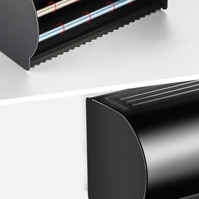 Avtoit | Modern Aluminum Bathroom Hardware Set Black Bathroom Accessories Set