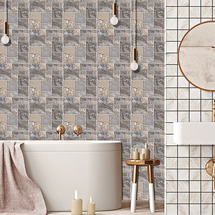 Avtoit | Plastic Peel and Stick Wall Tiles Modern Simple Peel and Stick Wall Tiles