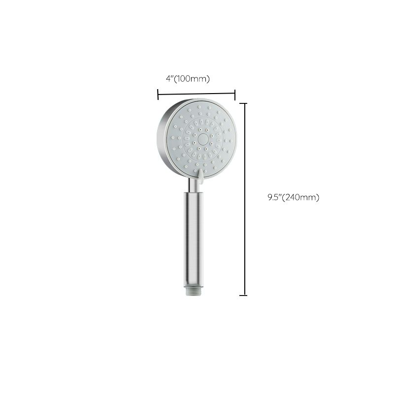 Avtoit | Round self-cleaning hand shower adjustable spray pattern stainless steel hand shower