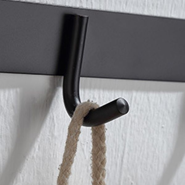 Avtoit | Modern Bathroom Accessory Set Bath Shelf Towel Holder Matte Black Bath Hardware Set