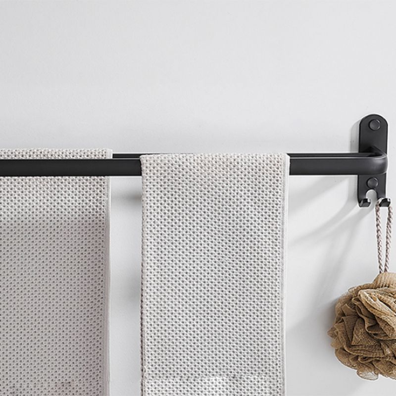 Avtoit | Modern Bathroom Accessories Set Black Towel Bar Paper Holder Bathroom Accessories Kit