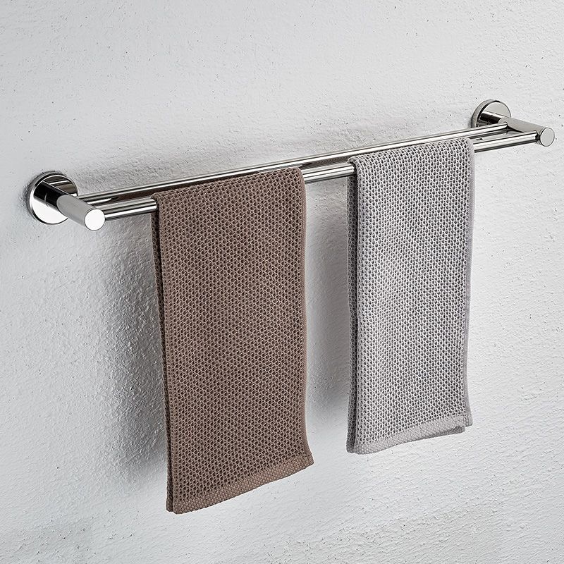 Avtoit | Modern Steel Bathroom Accessory Set Silver Bathroom Accessory Kit