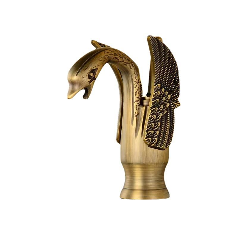 Avtoit | Full brass bathroom basin faucet hot and cold water single handle basin faucet