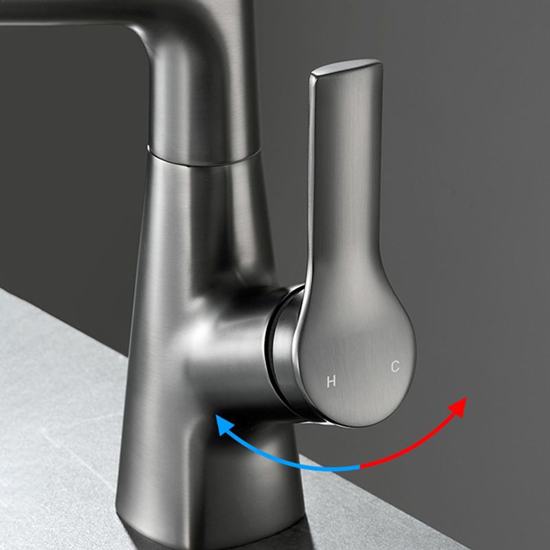Avtoit | Modern 1-Lever Sink Faucet Round Basin Faucet Brass