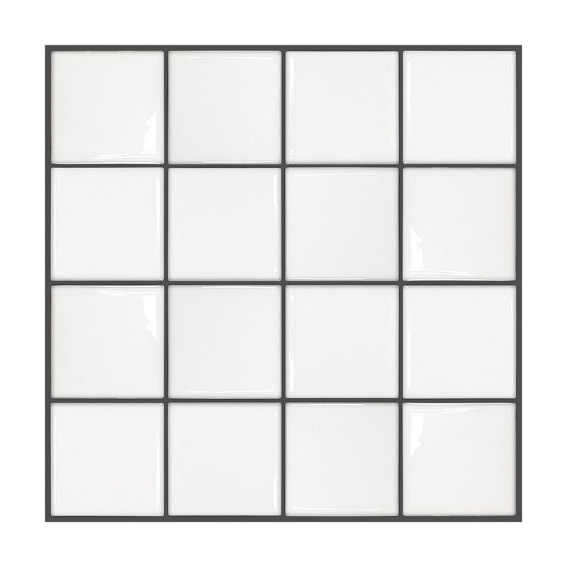 Avtoit | Pattern Matte Color Stone Peel and Stick Mosaic Tile Peel and Stick Tile Set of 2