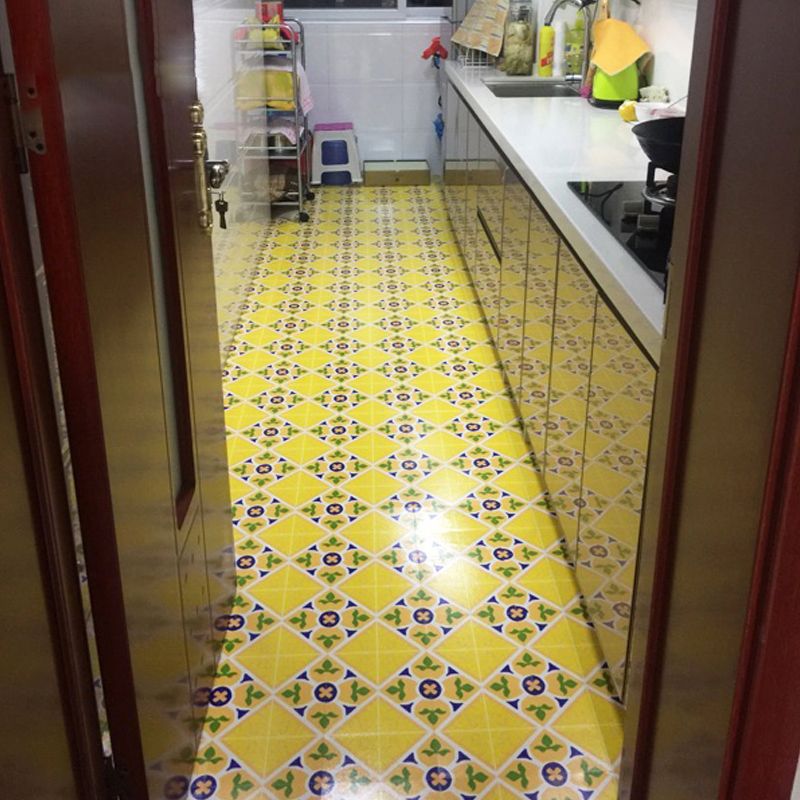 Avtoit | Peel & Stick Vinyl Floor Multicolored Style Vinyl Floor with Matt Gloss