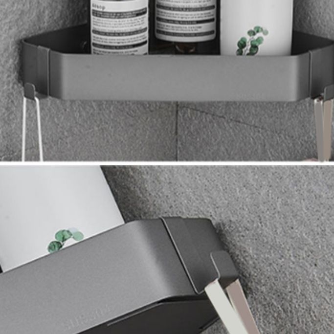 Avtoit | Stainless Steel Bathroom Accessory Set Modern Triangle Basket