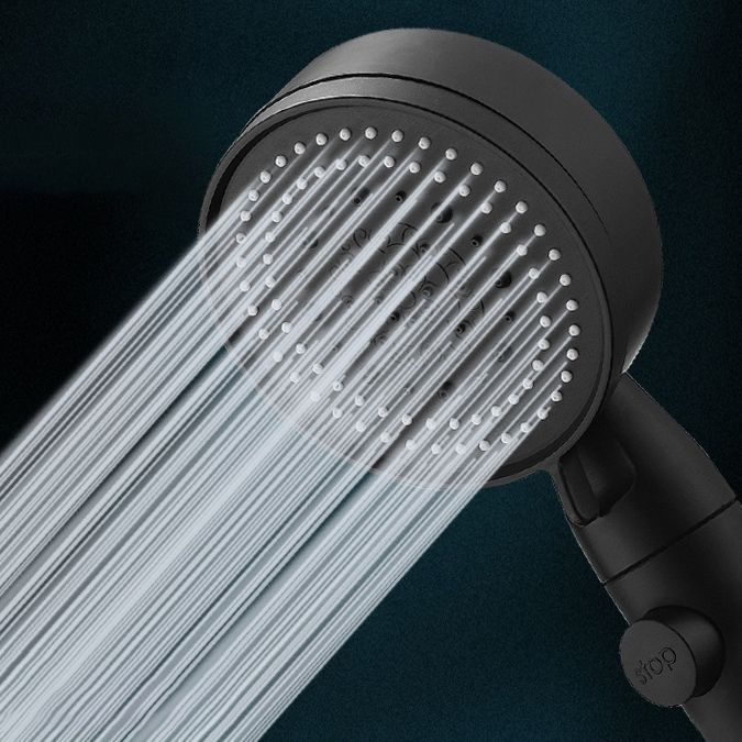Avtoit | Modern Shower Head Adjustable Spray Pattern Round Plastic Hand Shower