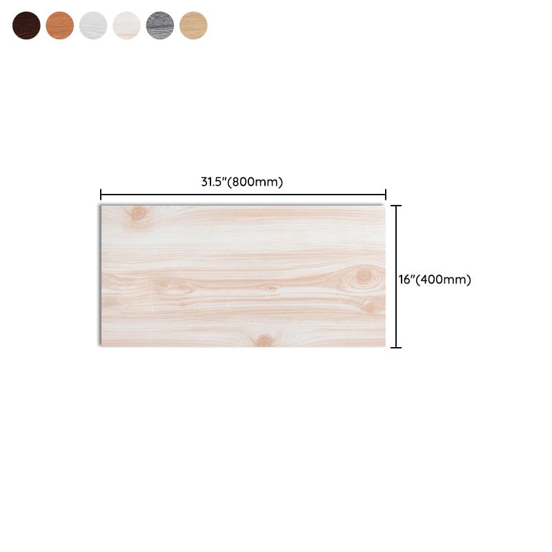Avtoit | PVC Wall Paneling Rectangle Waterproof Wood Look Wall Covering for the Living Room