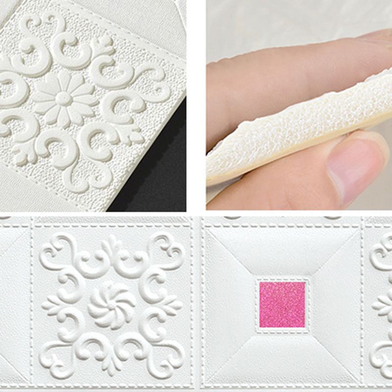 Avtoit | Modern wall covering foam 3D embossed peel and stick wall panel