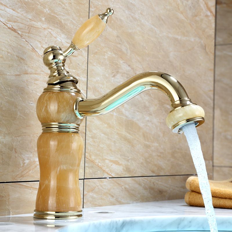 Avtoit | Luxury Vessel Faucet Brass Lever Handles Low Arc Sink Faucet