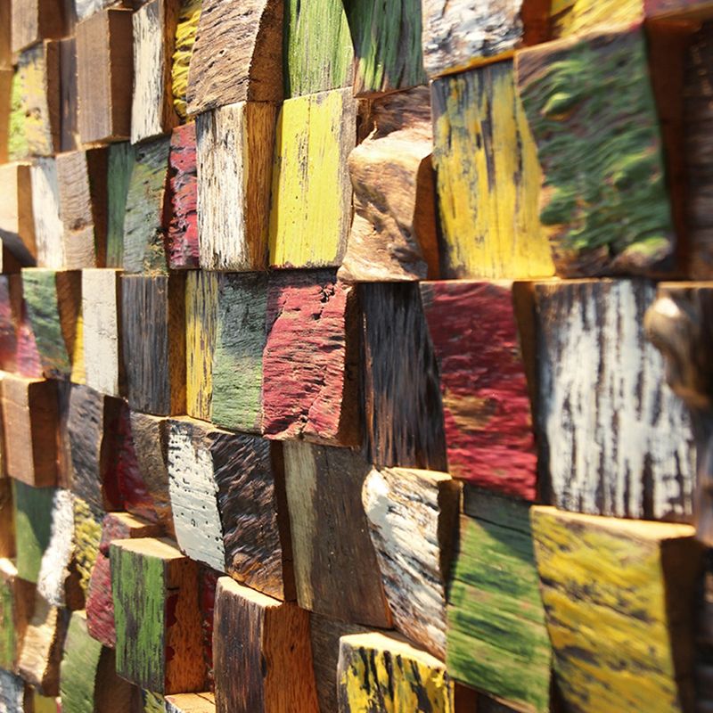 Avtoit | Wall cladding wood shiplap mosaic modern interior wall cladding