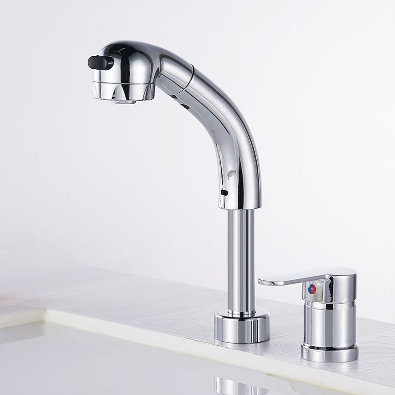 Avtoit | Vessel washbasin mixer High arch three-way faucet 2-hole fittings