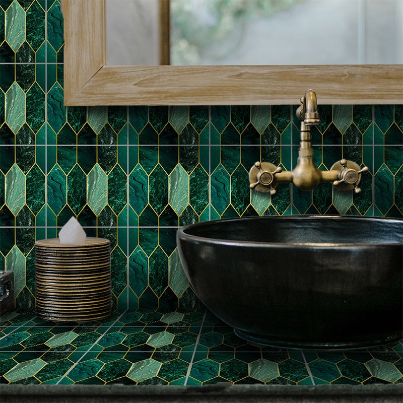 Avtoit | Mosaic Tiles Wallpaper Plastic Contemporary Removable & Stick Mosaic Tile