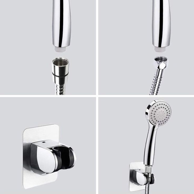 Avtoit | Traditional Shower Head Simple Metal Round Handheld Shower
