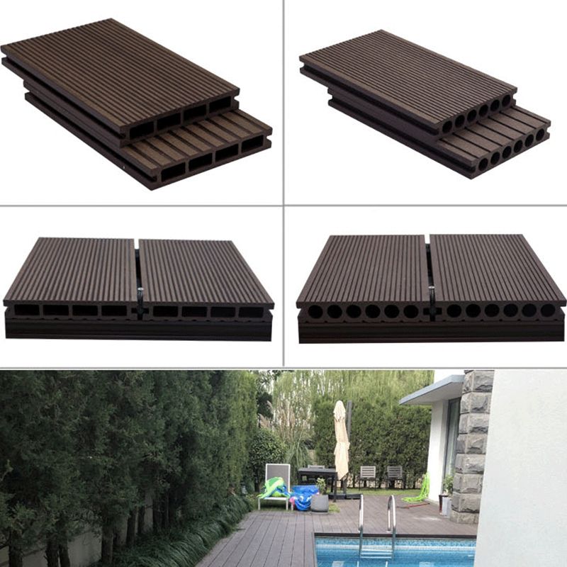 Avtoit | Outdoor Wood Decking Waterproof Striped Pattern Floorboard