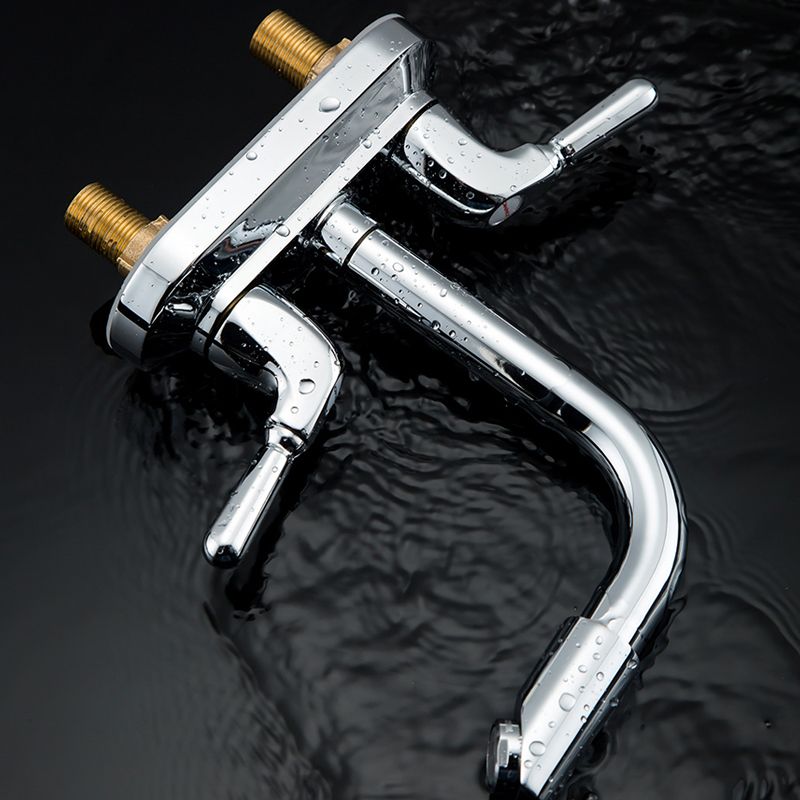 Avtoit | 2-Handle Modern Vessel Sink Faucet Three-Way Bathroom Faucet