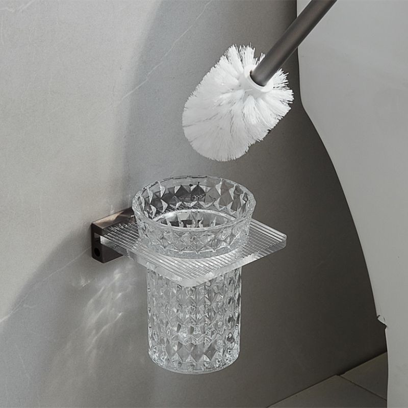 Avtoit | Modern Bathroom Set Gray Towel Rack Bathroom Shelf Bathroom Accessories Set