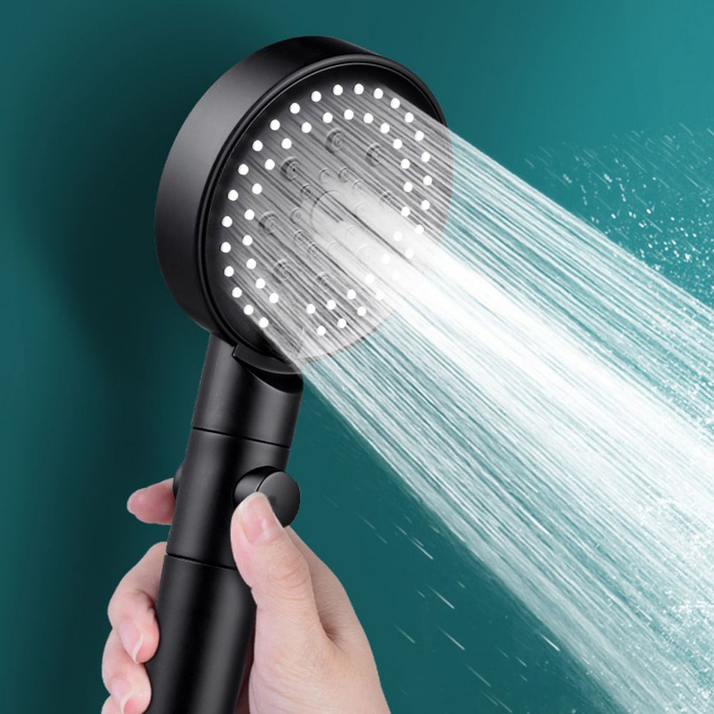 Avtoit | Round Spray Shower Head 6 Settings Adjustable Water Flow Handheld Shower Head