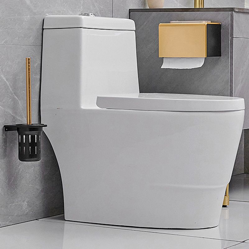 Avtoit | Contemporary Bath Accessories Set Black & Golden Bath Shelf/Towel Bar