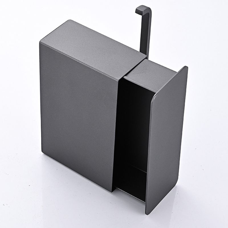 Avtoit | 2-piece Stainless Steel Classic Bathroom Accessory Set Black & Chrome Paper Holder