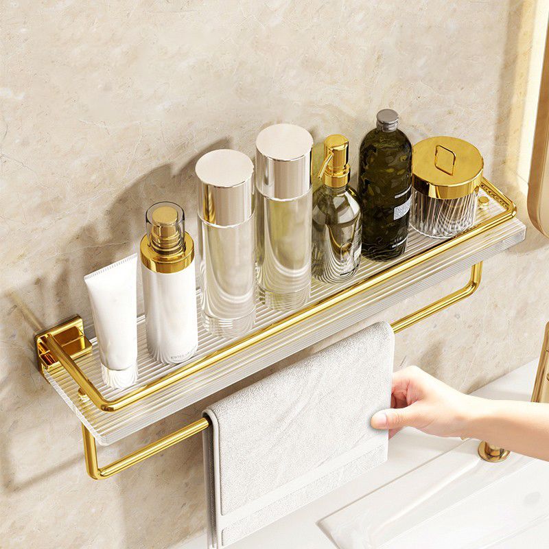 Avtoit | Modern Silver/Gold Bathroom Hardware Set Bathroom Shelf Bathroom Set