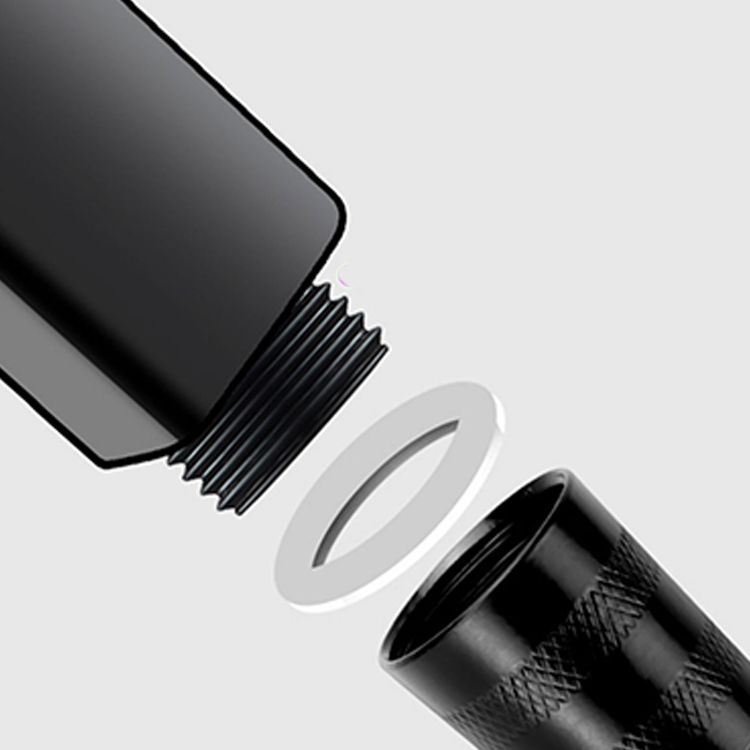 Avtoit | Modern Rectangular Hand Shower in Black 3 Spray Wall Mounted Hand Shower