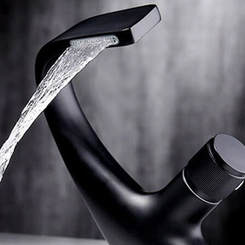 Avtoit | Contemporary Container Copper Brass Knob Handle Low Arch Container Faucet