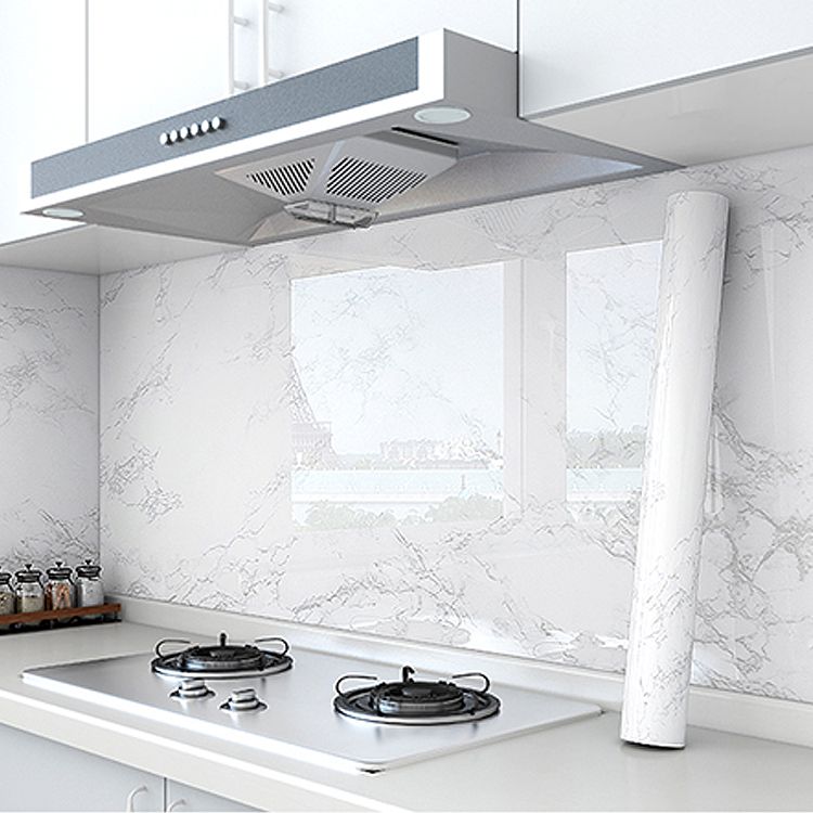 Avtoit | Modern Peel & Stick Field Tile PVC Rectangular Wallpaper for the Kitchen