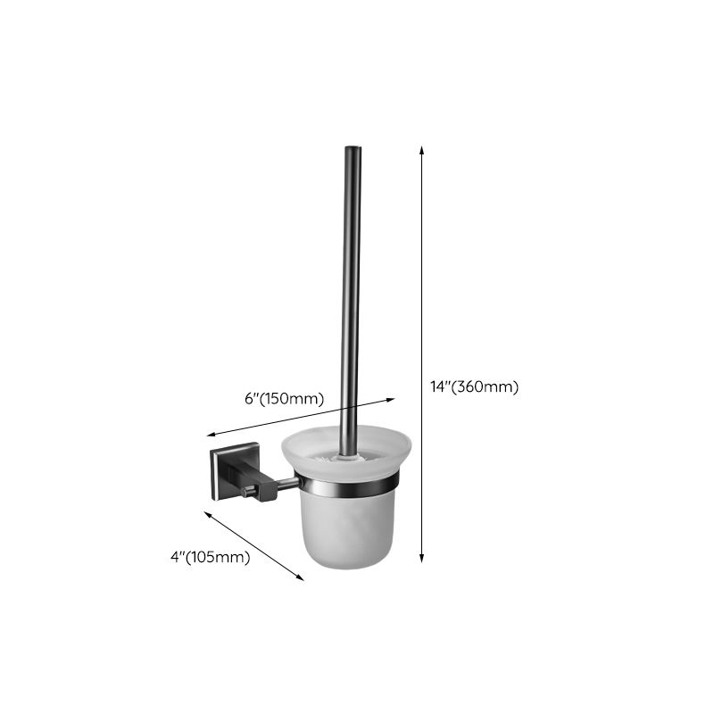 Avtoit | Traditional Brass Bathroom Accessory Set Gray Bathroom Accessory Set