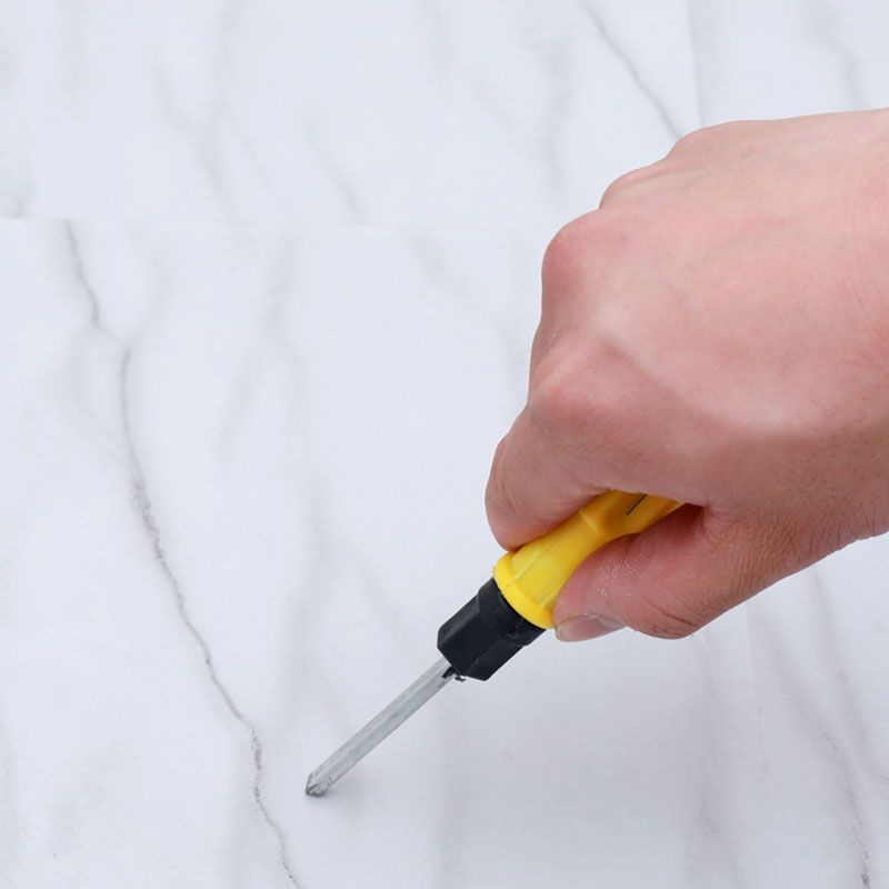 Avtoit | Modern Peel & Stick Mosaic Tile Square PVC Single Tile Tile-Peel & Stick