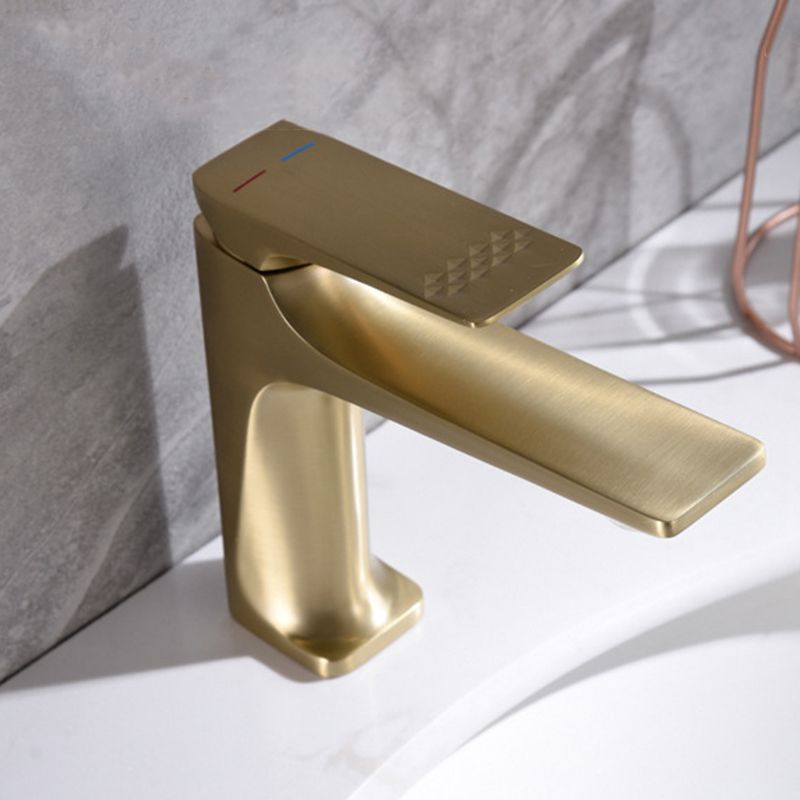 Avtoit | Modern Bathroom Faucet Brass Deep Curve Lever Handle with Faucet Hose