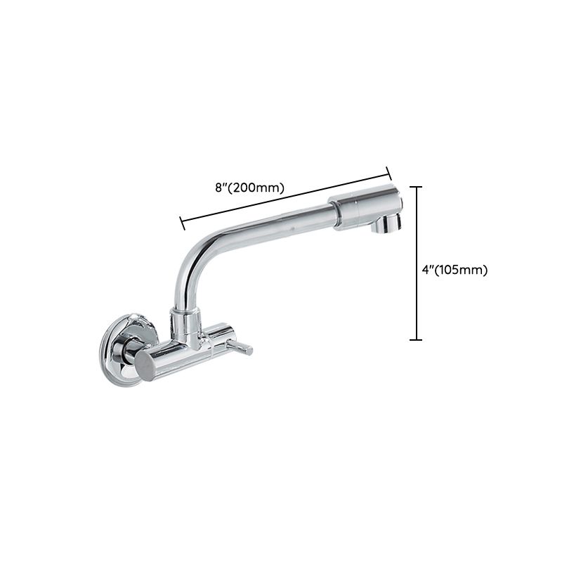 Avtoit | Wall-mounted metal bathtub filler with low arc waterfall bathtub faucet