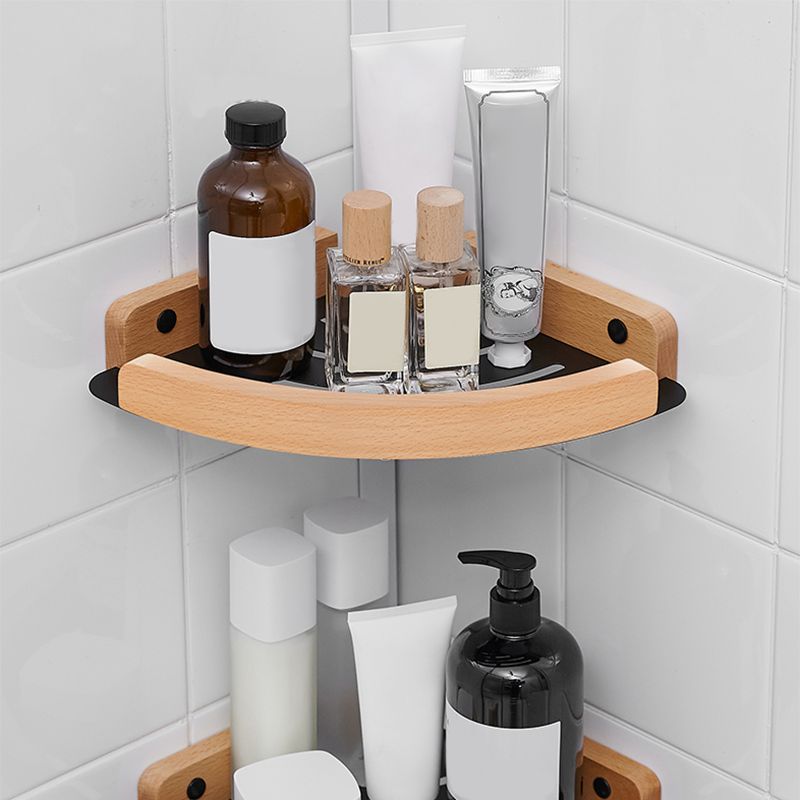 Avtoit | Metal and wood bathroom accessories as a single piece or in a set in black
