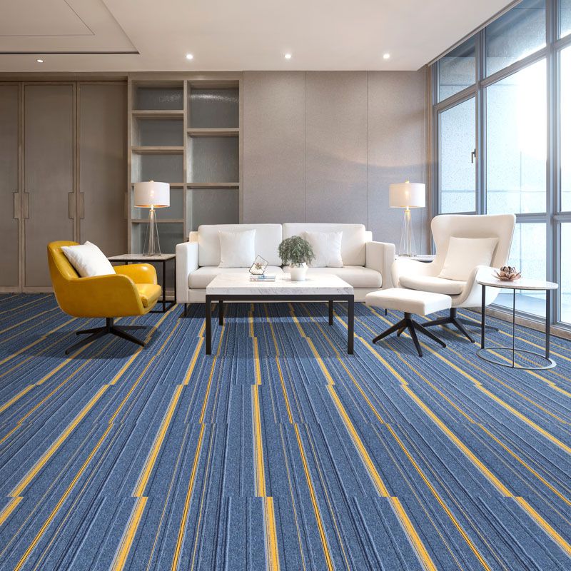Avtoit | Dark Color Level Loop Carpet Tile Non-Slip Self-Adhesive Indoor Office Carpet Tiles