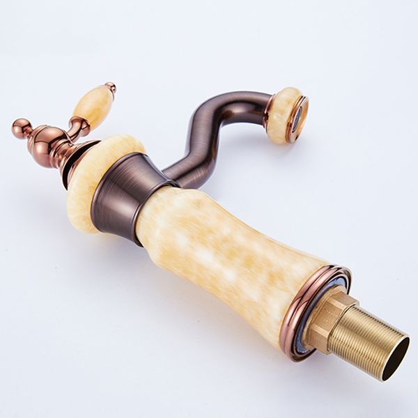 Avtoit | Luxury Ship Basin Faucet Lever Handle Round Ship Basin Bathroom Faucet