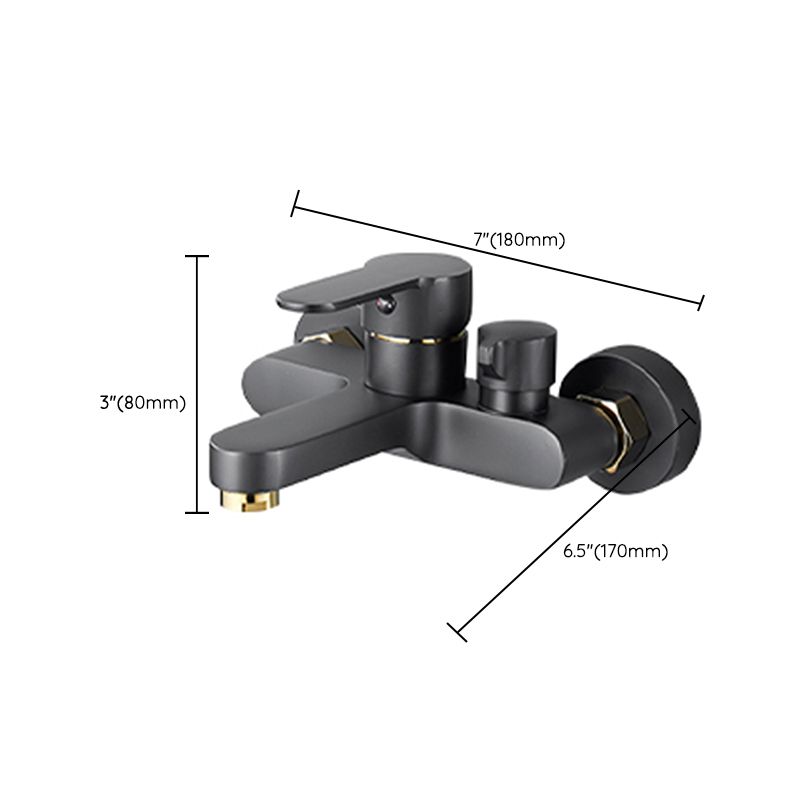Avtoit | Contemporary Bath Filler Trim Wall Mounted Fixed Bath Fitting