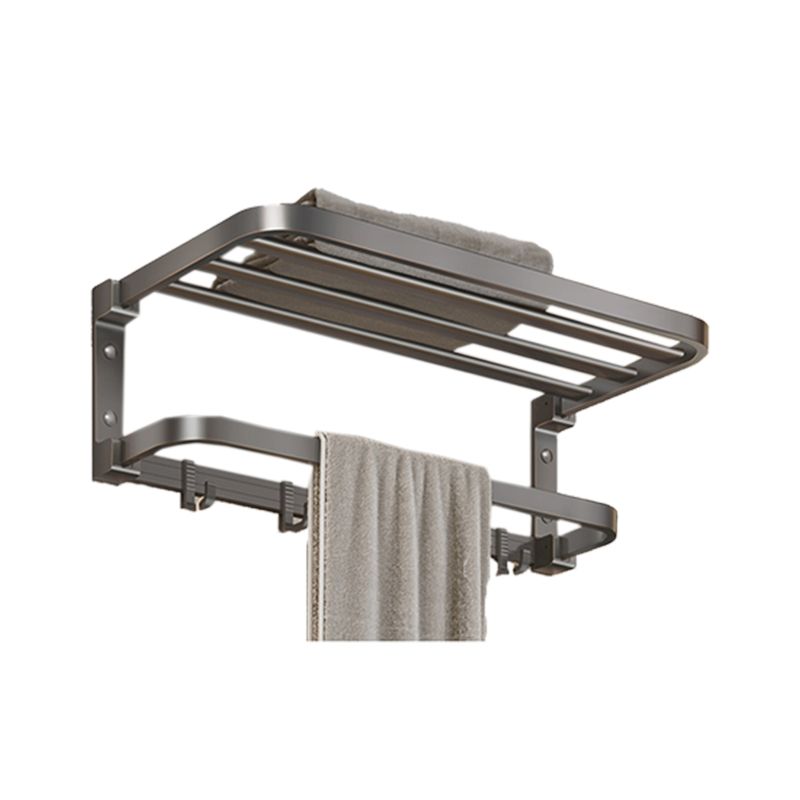 Avtoit | Modern Bathroom Accessories Set Gray Towel Bar Bathroom Shelf Bathroom Hardware