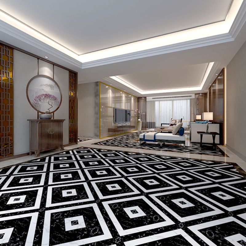 Avtoit | Peel and Stick Vinyl Flooring High Gloss Patterned Vinyl Flooring