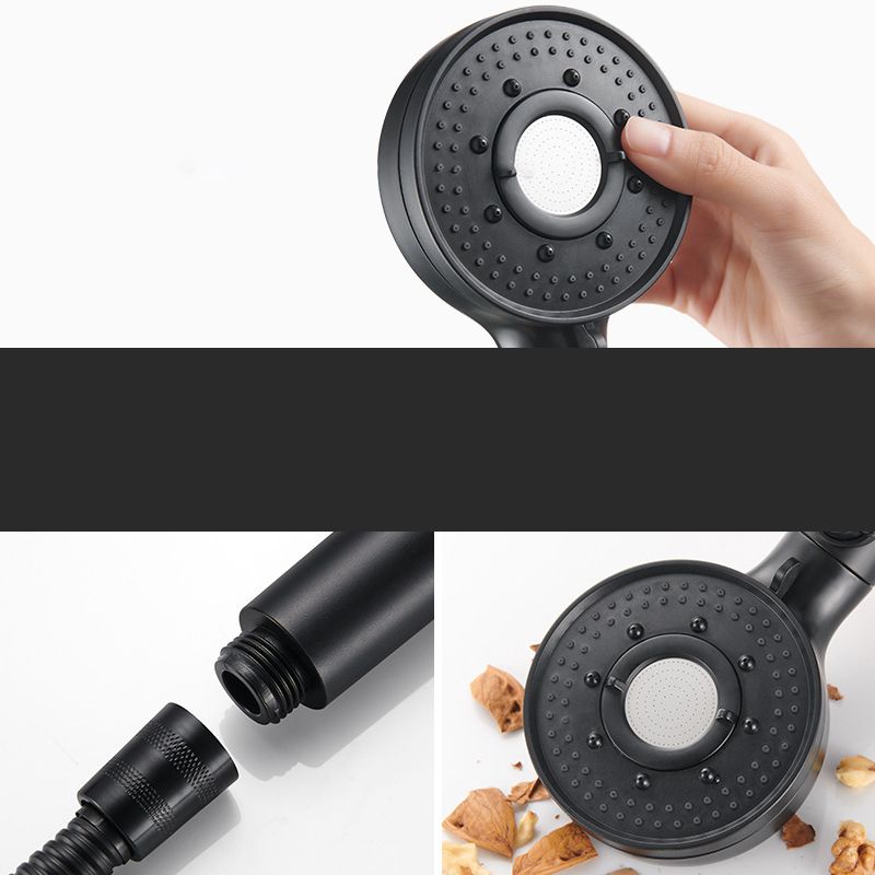 Avtoit | Round Shower Head Plastic Modern Shower Head with Adjustable Spray Pattern