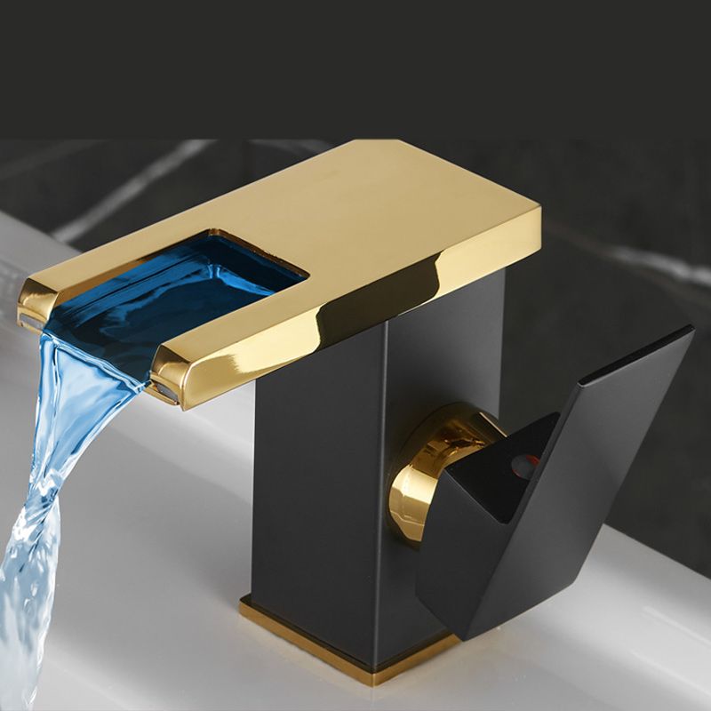 Avtoit | Waterfall spout basin tap lever handle square basin tap