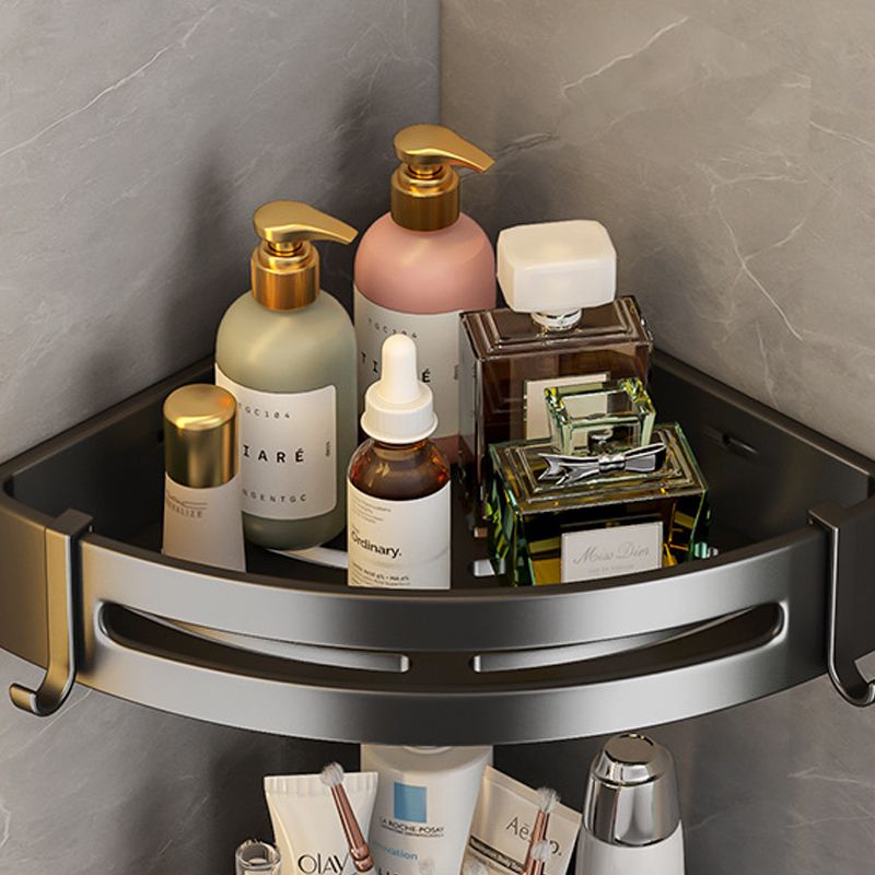 Avtoit | Matt Black 2-piece modern bathroom accessories as a single item or as a set with bath shelf