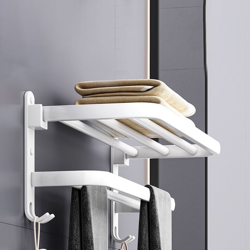 Avtoit | White contemporary bathroom accessory set stainless steel aluminum bathroom set