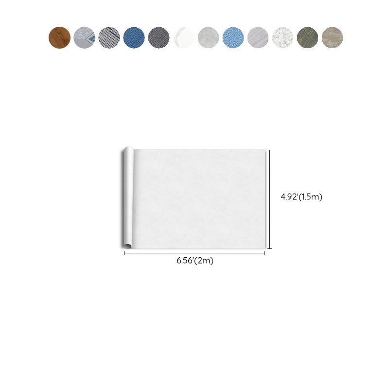 Avtoit | Rectangular Plastic Floor Water-Resistant Fabric Look Floor Tiles