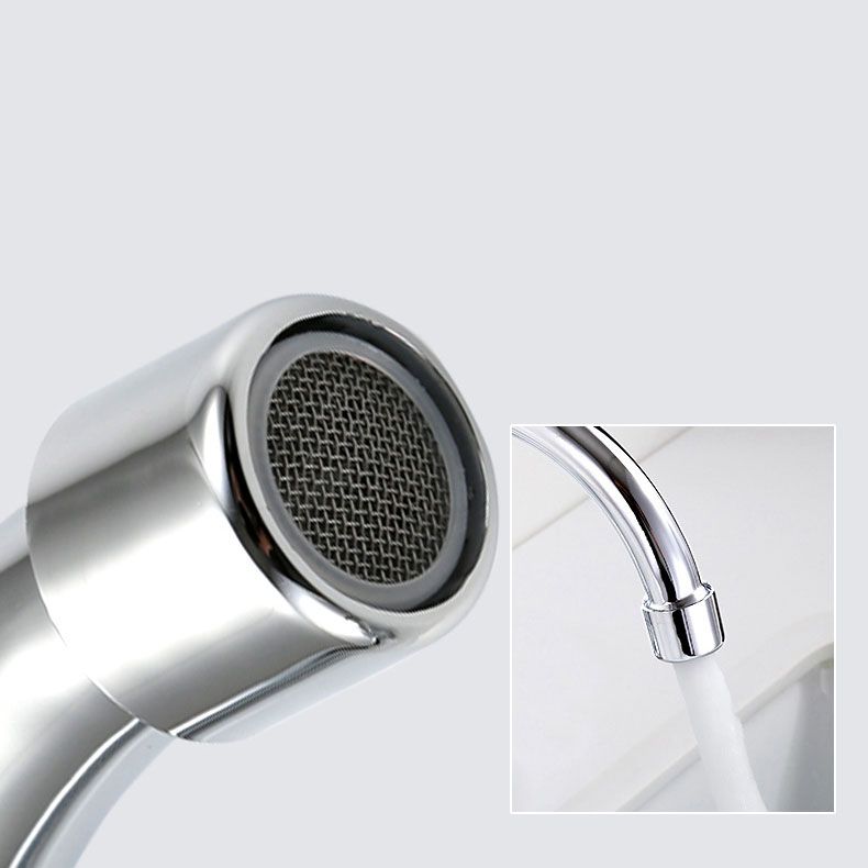Avtoit | High Arch Brass Bathroom Faucet Double Handle Basin Tap