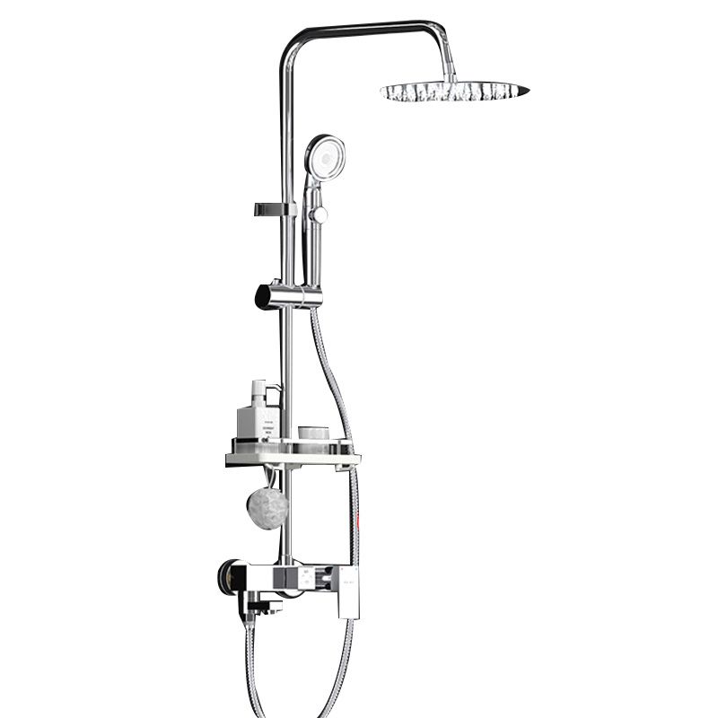 Avtoit | Wall-mounted shower system handle lever spot resist copper shower system