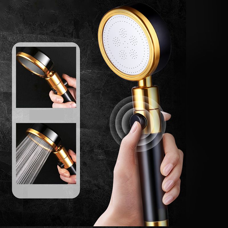 Avtoit | Modern Metal Hand Shower in Black Water efficient round Shower Head
